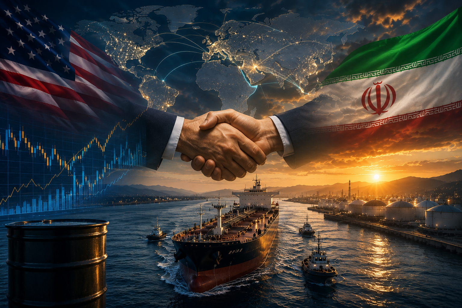 Le dividende de la paix : l'accord US-Iran réévalue le pétrole et Ormuz